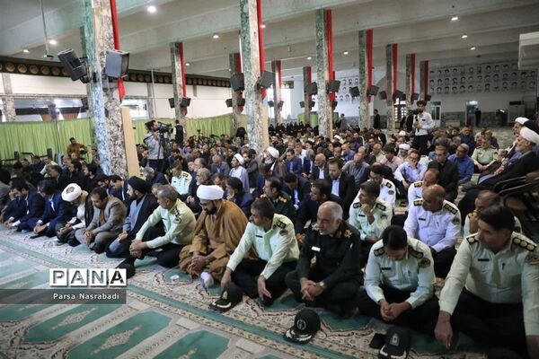 مراسم تجدید میثاق با شهدای هشتم شهریور در بیرجند