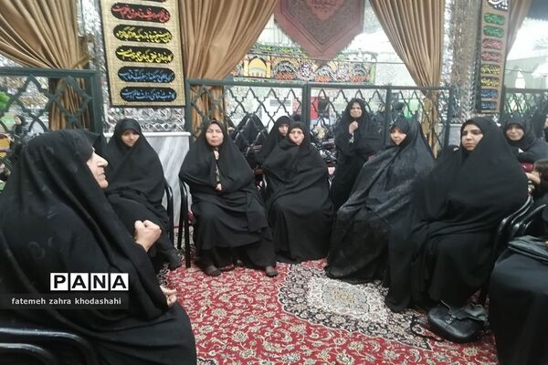 زن زندگی شهادت شعار حلقه صالحین کانون بسیج فرهنگیان ناحیه ۷مشهد مقدس