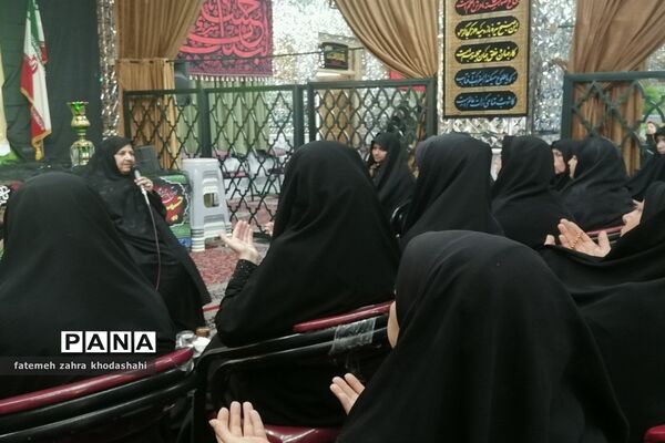 زن زندگی شهادت شعار حلقه صالحین کانون بسیج فرهنگیان ناحیه ۷مشهد مقدس