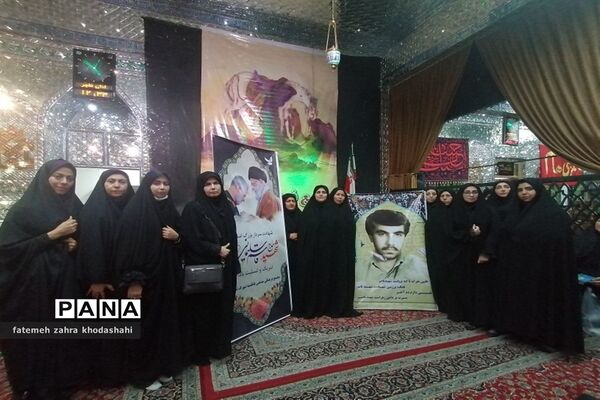 زن زندگی شهادت شعار حلقه صالحین کانون بسیج فرهنگیان ناحیه ۷مشهد مقدس
