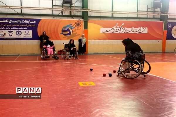برگزاری مسابقات بوچیای دختران کم توان جسمی کشور