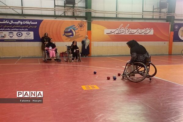 برگزاری مسابقات بوچیای دختران کم توان جسمی کشور
