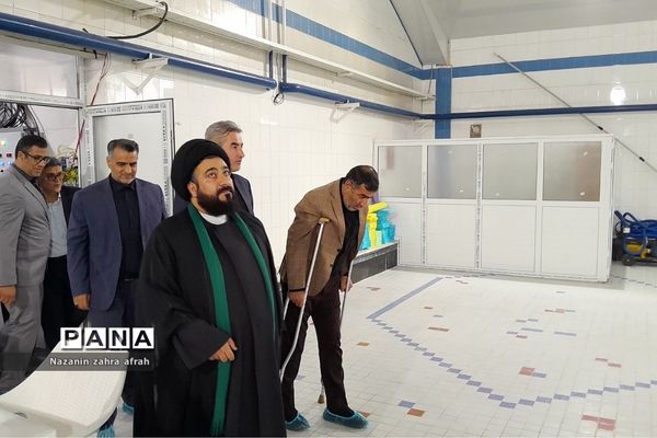 افتتاحیه استخر غدیر رودهن در هفته دولت