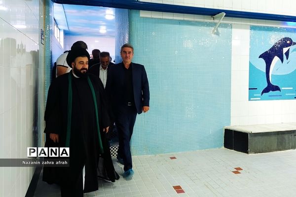 افتتاحیه استخر غدیر رودهن در هفته دولت