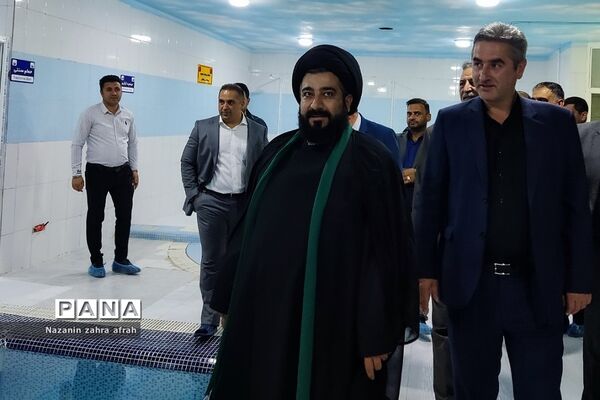 افتتاحیه استخر غدیر رودهن در هفته دولت