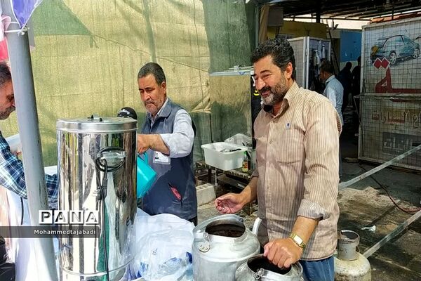 آغاز خدمت رسانی موکب امام رضا (ع) شهرستان سبزوار در کربلا