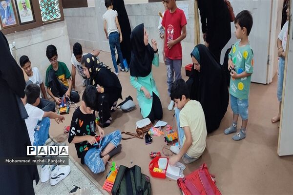 برگزاری مسابقات رباتیک در کانون فرهنگی تربیتی لقمان شهرستان کاشمر