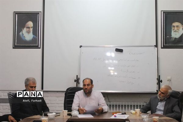 برگزاری جلسه مدیران متقاضی سرویس مدارس ناحیه ۵ مشهد