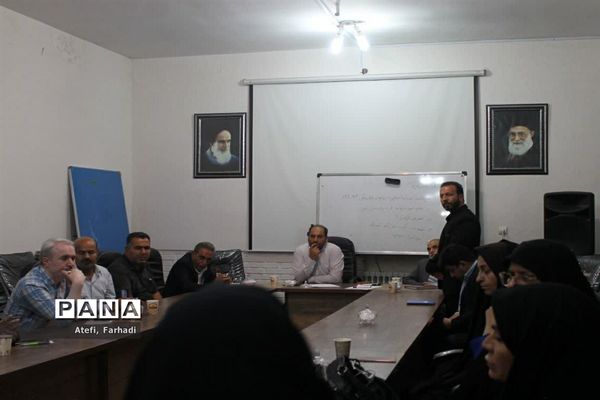 برگزاری جلسه مدیران متقاضی سرویس مدارس ناحیه ۵ مشهد