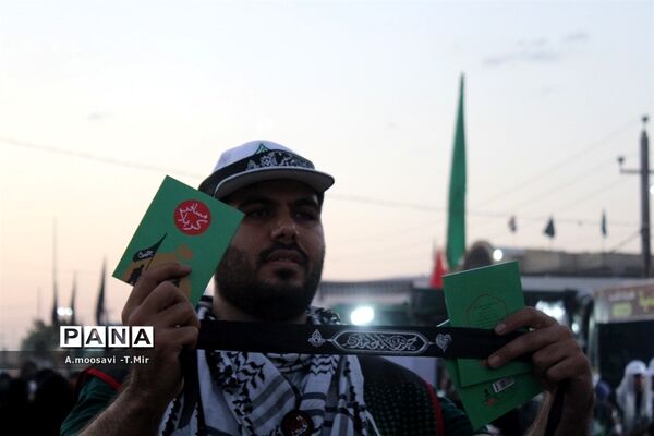مسیر نجف تا کربلا مملو از عاشقان حسین