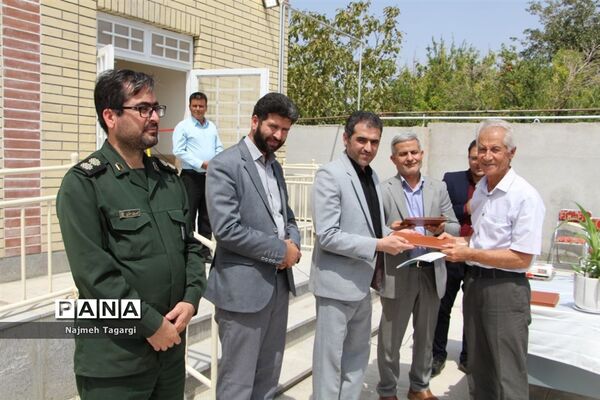 افتتاح دبستان یک کلاسه روستایی نیکان زرمهر مه ولات