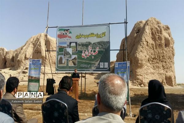 آغاز پروژه حفاظت و مرمت از قلعه ایرج در شهرستان پیشوا