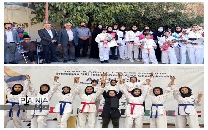 درخشش بانوان کاراته‌کار استان چهارمحال و بختیاری