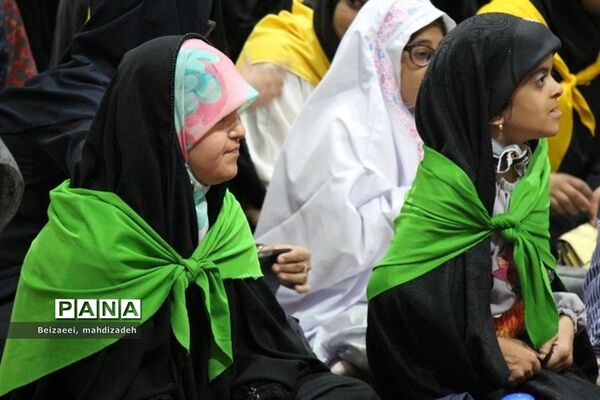 آیین افتتاحیه پانزدهمین دوره اردوی زیارت‌اولی دختران با نیازهای ویژه سراسر کشور