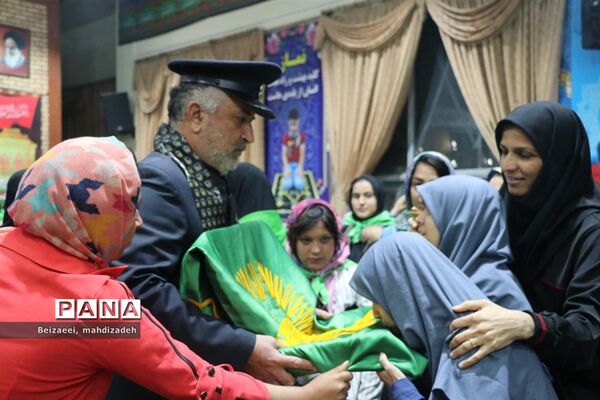 آیین افتتاحیه پانزدهمین دوره اردوی زیارت‌اولی دختران با نیازهای ویژه سراسر کشور