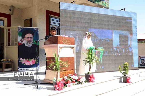 آیین افتتاح ۱۰۵ پروژه آموزشی در آذربایجان شرقی