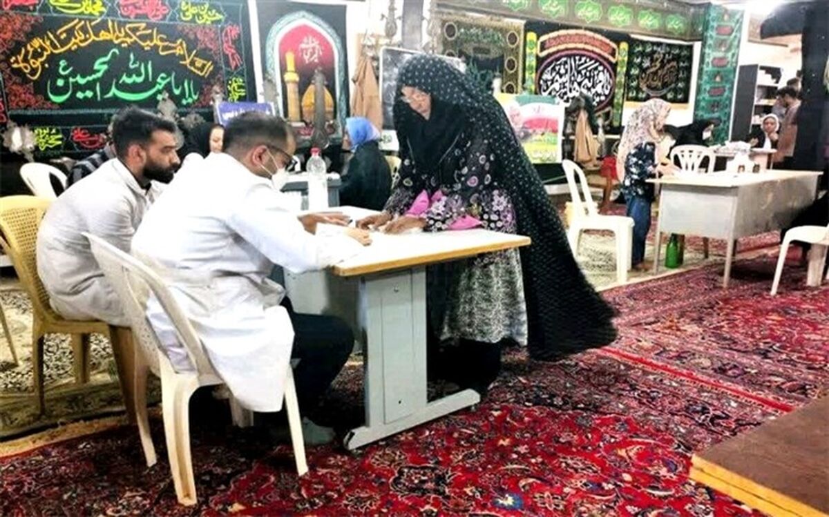 برگزاری اردوی خدمت پزشکان جهادی در محله کهنک پیشوا /فیلم