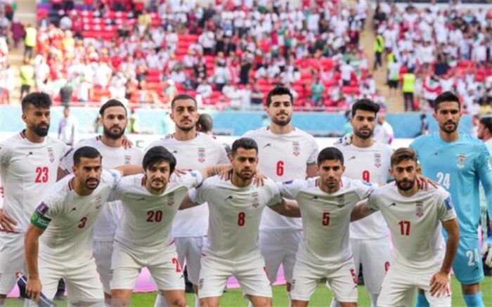 برگزاری تمرین تیم ملی فوتبال در حضور خداداد