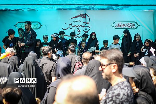 موکب دانش‌آموزی عشاق الحسین (ع) در پیاده‌روی جاماندگان اربعین حسینی-تهران