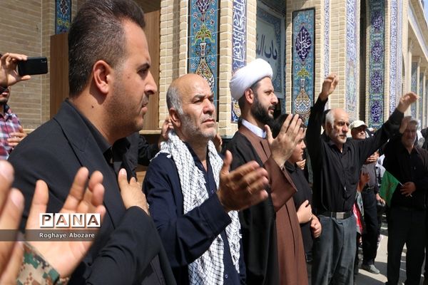 مراسم پیاده‌روی  جاماندگان اربعین حسینی در صفادشت