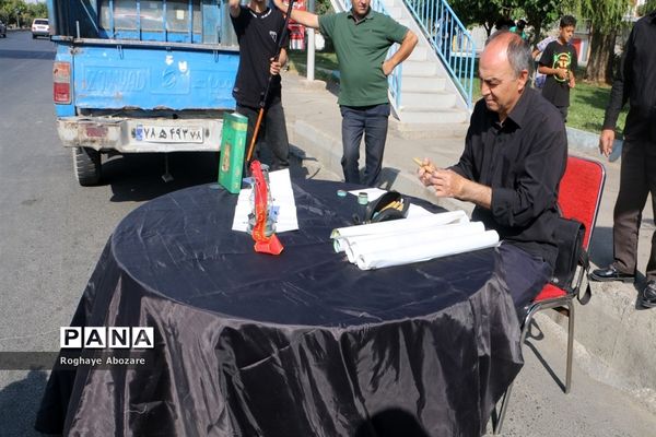 مراسم پیاده‌روی  جاماندگان اربعین حسینی در صفادشت