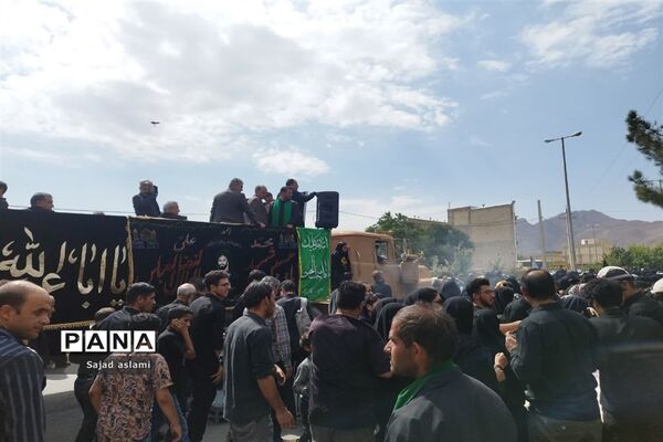 پیاده‌روی دلدادگان حسینی شهرستان اقلید