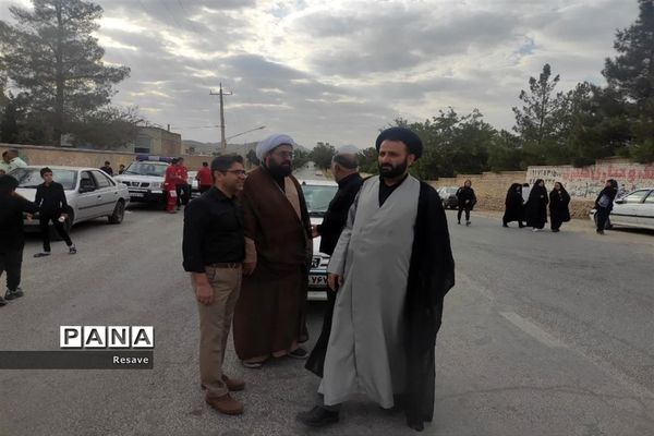 پیاده‌روی دلدادگان حسینی شهرستان اقلید