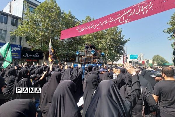 مراسم پیاده‌روی حرم تا حرم دلداگان حسینی در قائمشهر