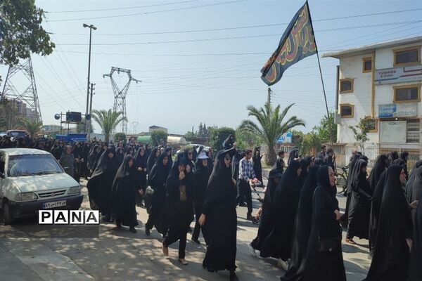 مراسم پیاده‌روی حرم تا حرم دلداگان حسینی در قائمشهر