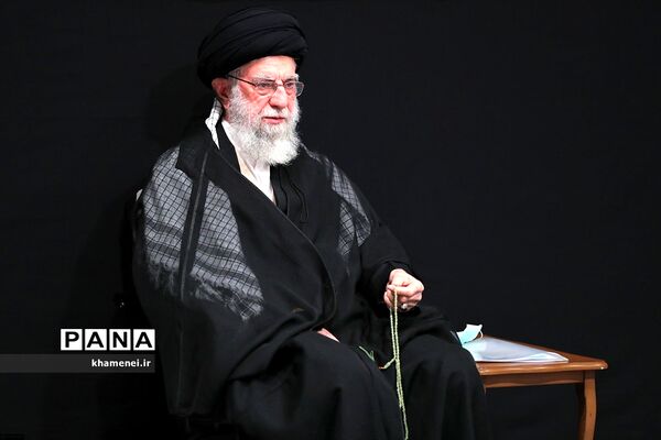 مراسم عزاداری هئیت‌های دانشجویی با حضور رهبر معظم انقلاب