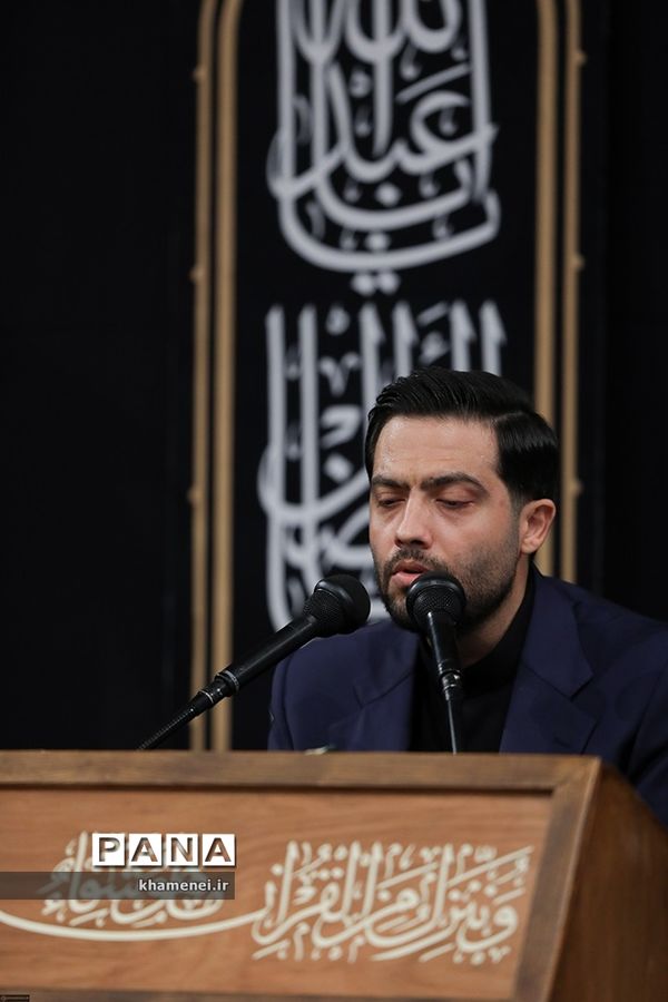 مراسم عزاداری هئیت‌های دانشجویی با حضور رهبر معظم انقلاب