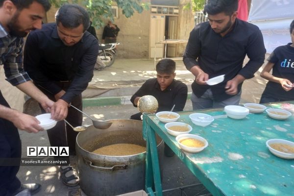 مراسم پیاده روی جاماندگان اربعین در شهرستان خلیل آباد