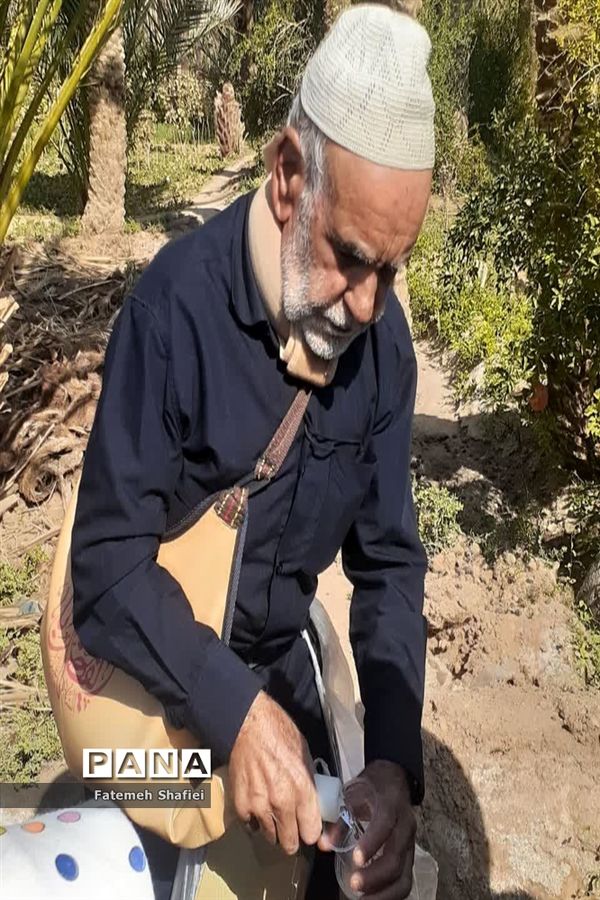 پیاده‌روی نمادین اربعین حسینی در روستای باقر آباد بافق