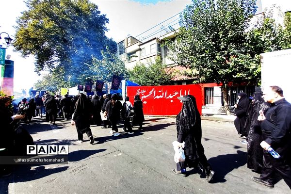 قدم قدم تا دلدادگی به آستان مطهر و نورانی  جاماندگان اربعین حسینی