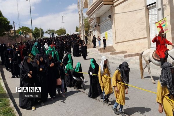 پیاده‌روی و عزاداری جاماندگان اربعین حسینی در شهرستان فیروزکوه