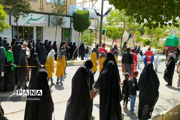 پیاده‌روی و عزاداری جاماندگان اربعین حسینی در شهرستان فیروزکوه
