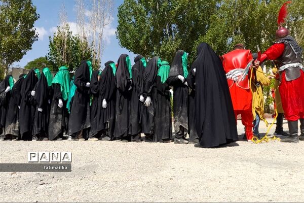 پیاده‌روی و عزاداری جاماندگان اربعین حسینی در شهرستان فیروزکوه