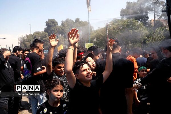 پیاده‌روی جاماندگان اربعین حسینی در تهران