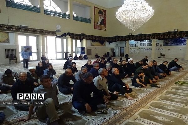 برگزاری مراسم ظهر اربعین در پرند