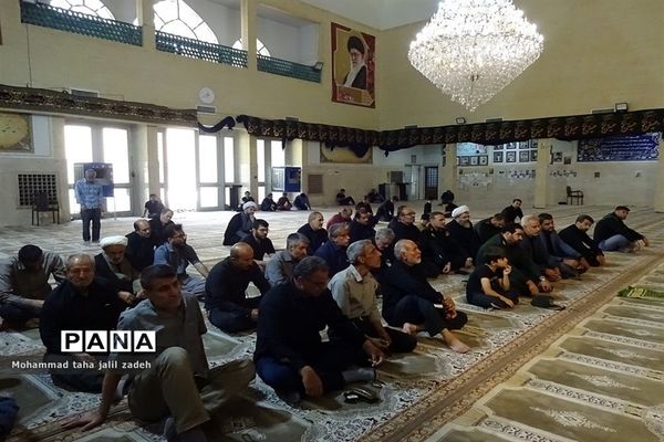 برگزاری مراسم ظهر اربعین در پرند