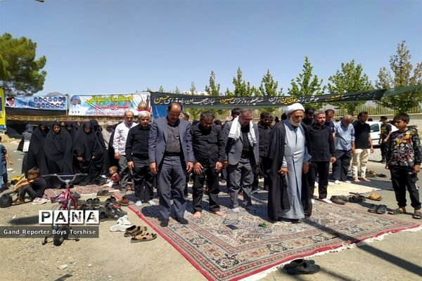 مراسم پیاده‌روی حرم تا حرم در کاشمر