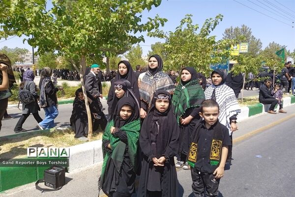 مراسم پیاده‌روی حرم تا حرم در کاشمر