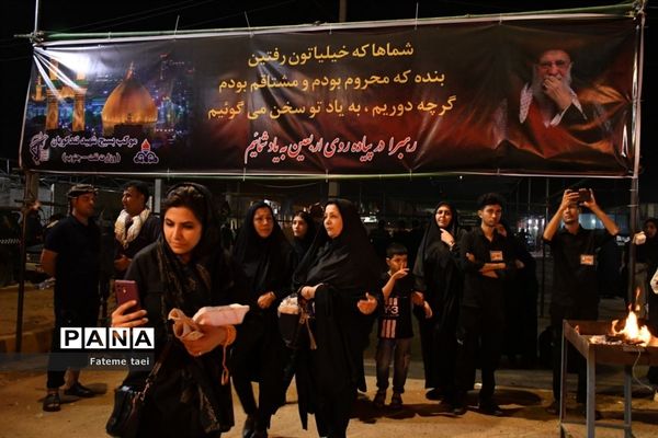 مرز چذابه میزبان زائران رهسپار به سوی کربلا معلی