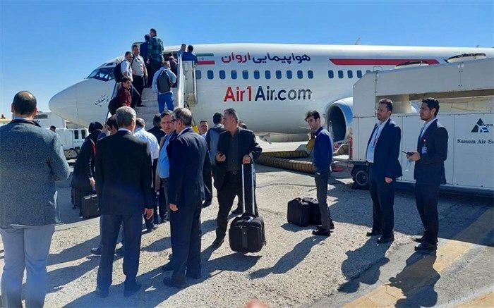 آغاز پروازهای «اروان» متعلق به فرهنگیان در ایام اربعین