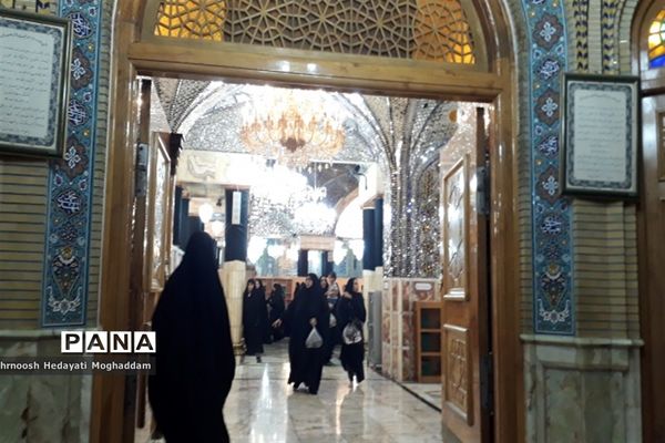 حال و هوای حرم حضرت معصومه(س) در ایام اربعین حسینی