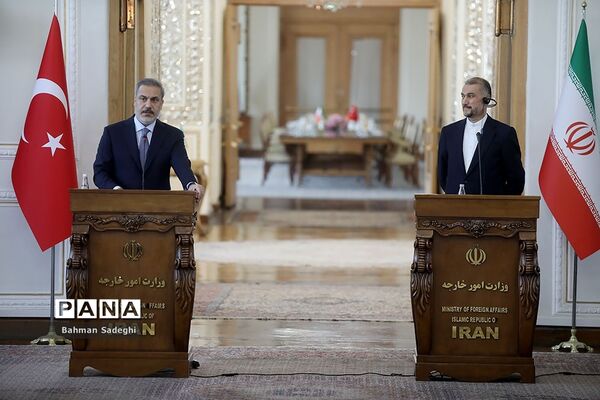 دیدار وزرای خارجه ترکیه و ایران