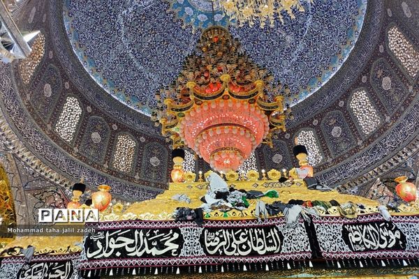 خیل عظیم دلدادگان در مرقد امام حسن عسکری ( ع)