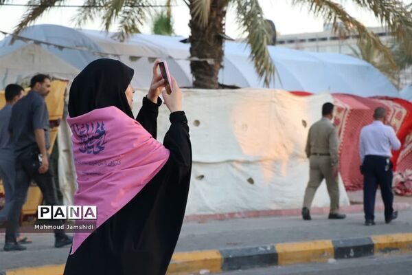 کاروان دانش‌آموزی پیاده‌روی اربعین استان مرکزی