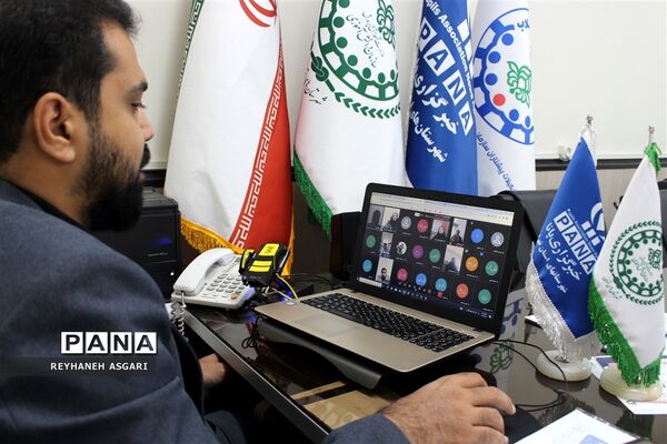 نشست مجازی رابطان خبرگزاری پانا شهرستان‌های تهران با محوریت تشریح طرح «هر مدرسه یک خبرنگار»