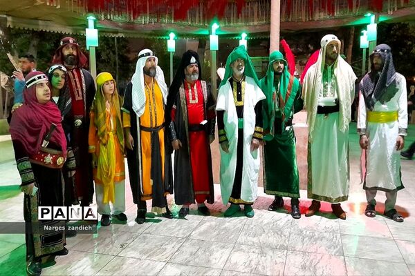 تعزیه‌خوانی در حرم مطهر شهدای گمنام در ملارد